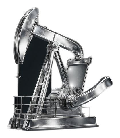 Oil and Gas, chrome pump jack